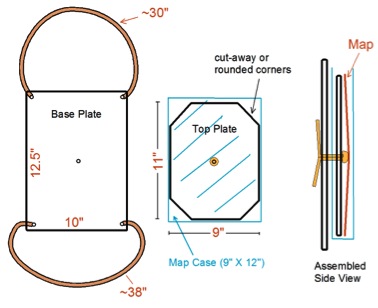 ski holder design